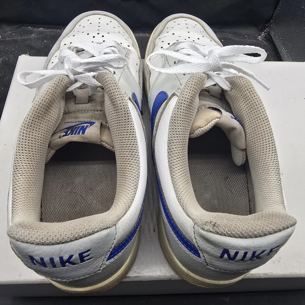 Nike‎ White and Blue Men's Sneakers